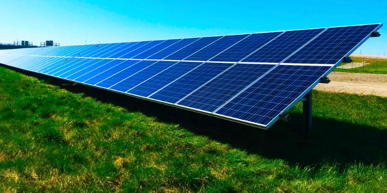 Solar panel array