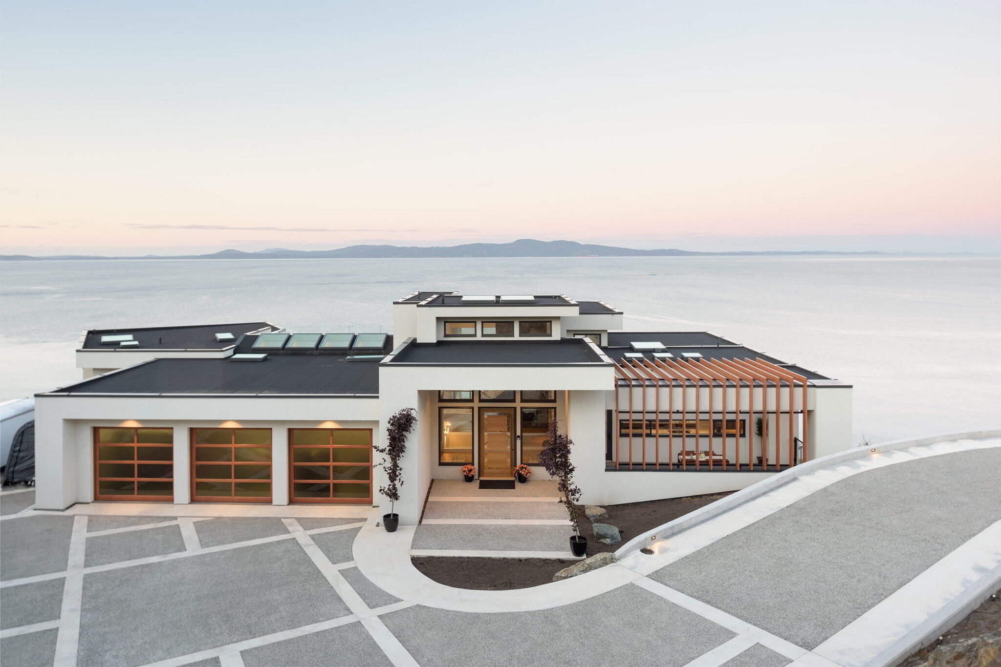Spectacular Custom Waterfront Home Built On a Rocky Victoria Shoreline