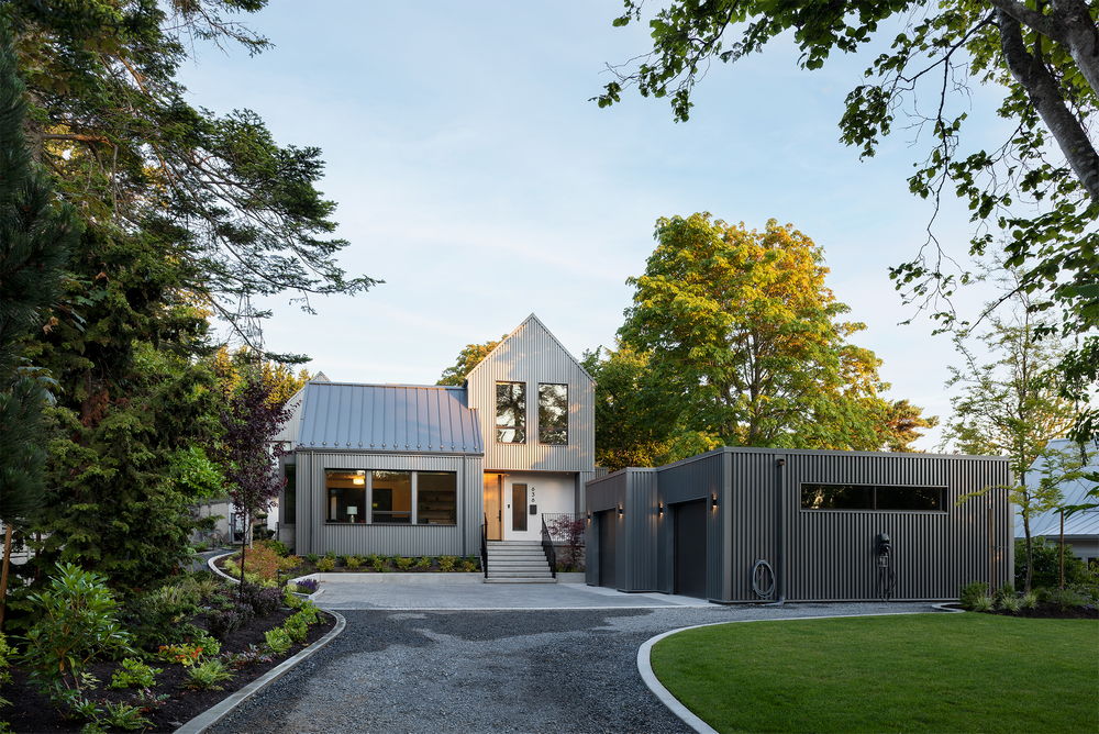 Modern custom home