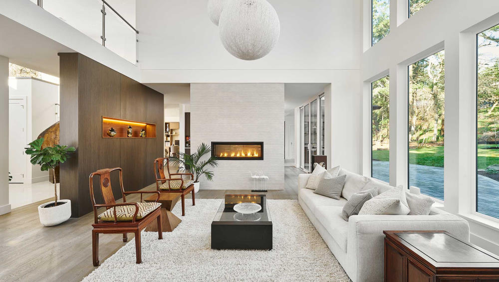 modern comfortable living room