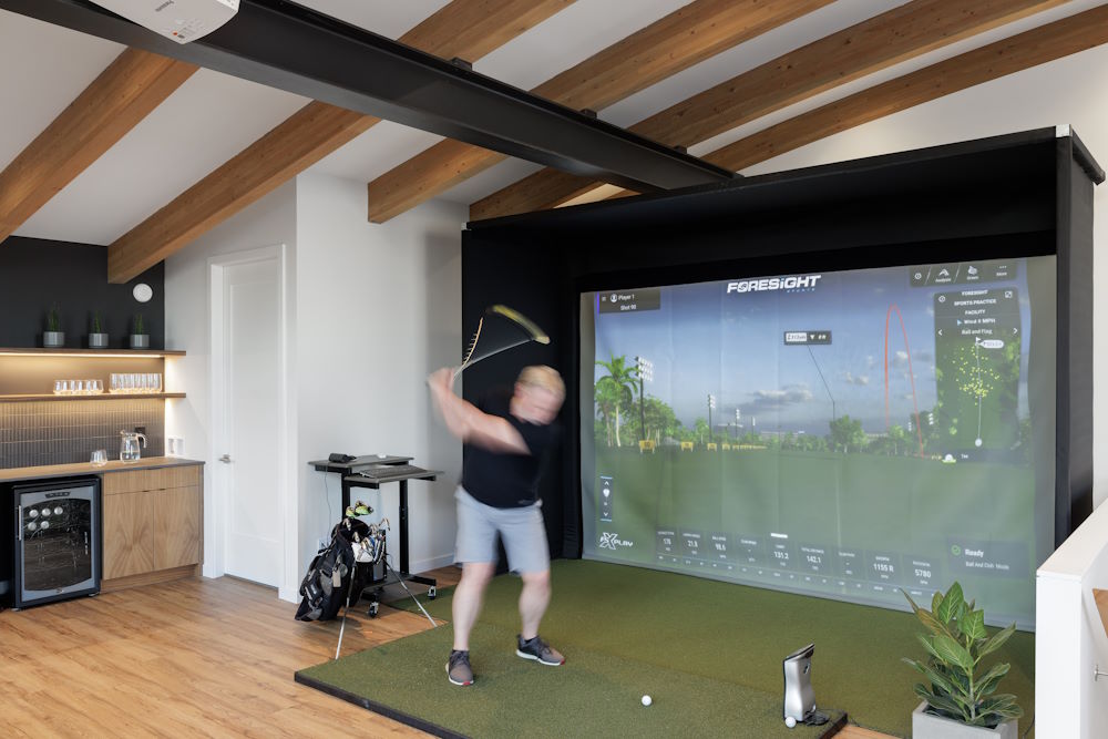 Planning a custom home - recreation room