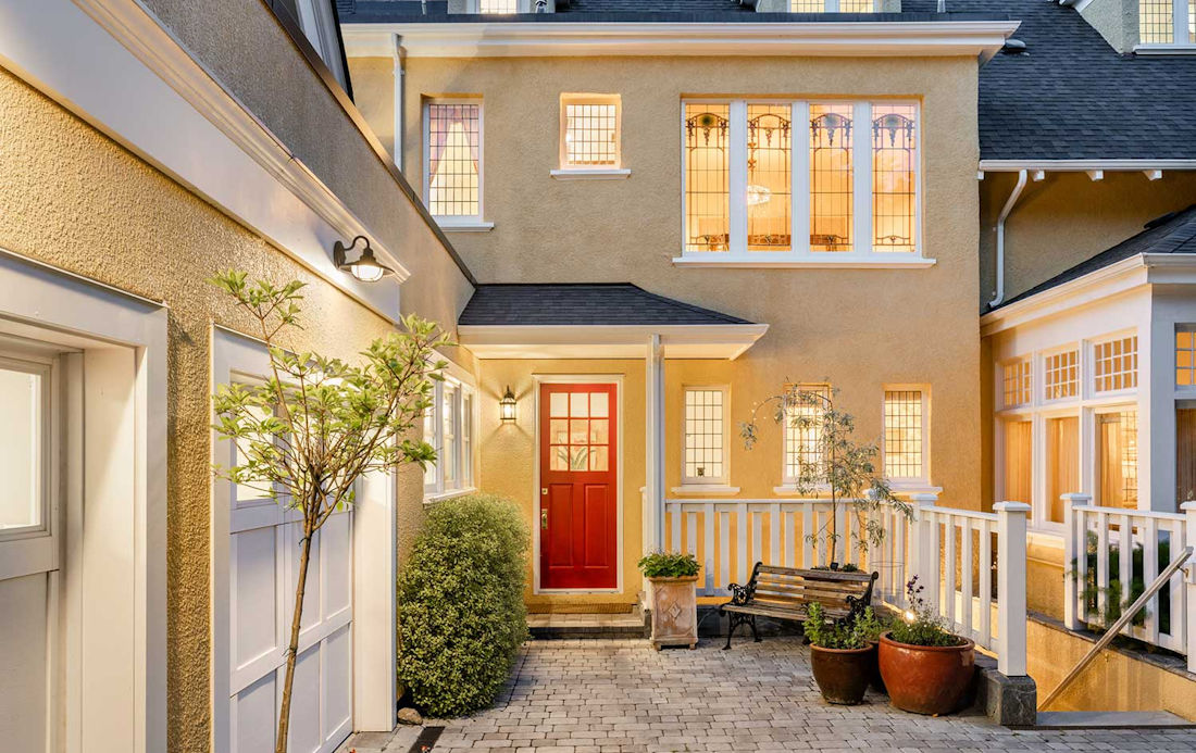 Runnymede exterior door