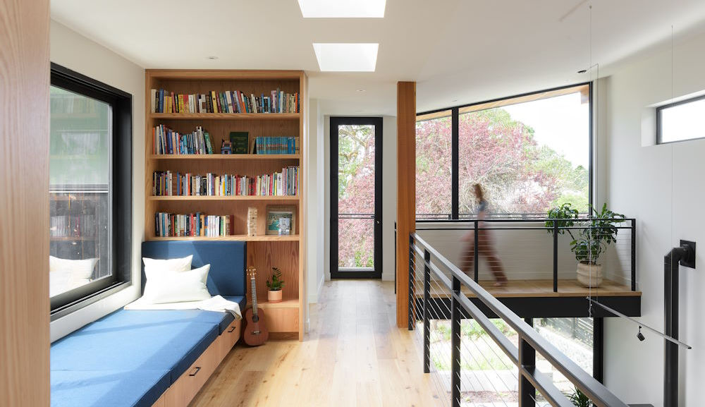 cozy reading nook