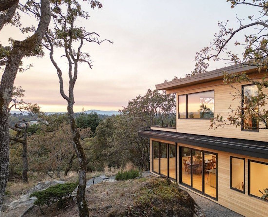 Saanich Custom Home - ocean view Spruce Mag